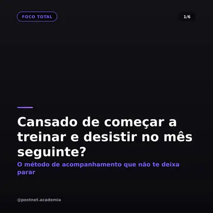 Carrossel para Academia & Treino