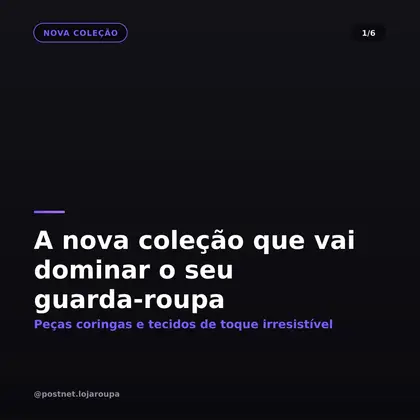 Carrossel para Loja de Roupas