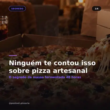 Carrossel para Pizzaria & Gastronomia